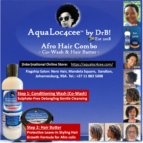 AquaLoc4cee Hair Combo (Conditioning-Wash and Hair Butter)